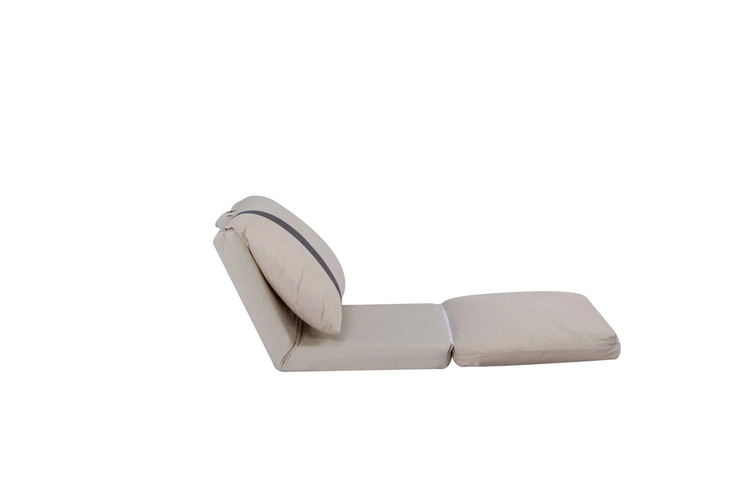 ARIA Modern Floor Sofa Bed Human Dog Bed for Adult & Pets – 6-Position Adjustable, 5-Second Foldable, Corduroy Upholstered Bean Bag Base & Pillow – Space-Saving for Small Spaces. Default -DTYStore