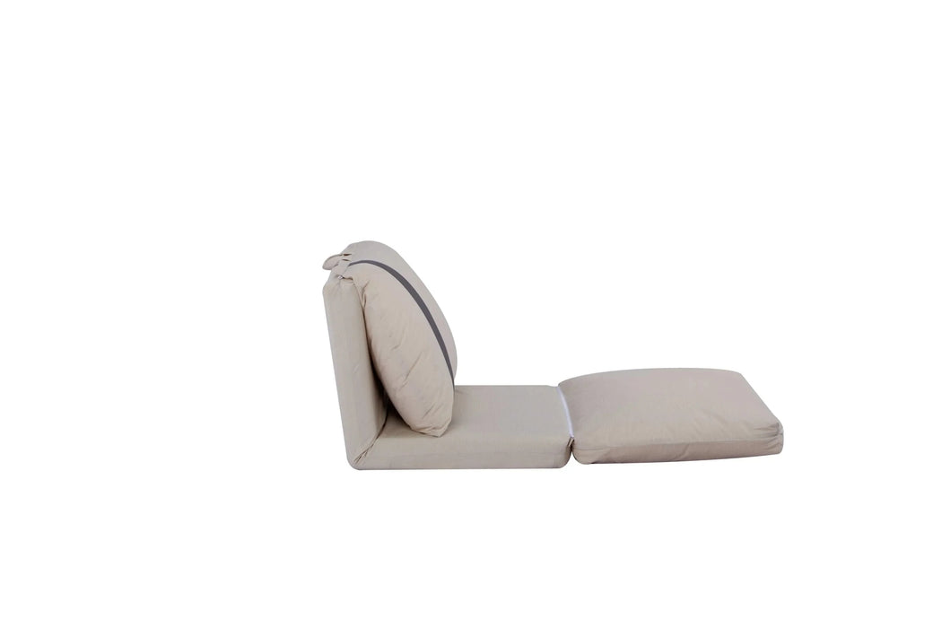 ARIA Modern Floor Sofa Bed Human Dog Bed for Adult & Pets – 6-Position Adjustable, 5-Second Foldable, Corduroy Upholstered Bean Bag Base & Pillow – Space-Saving for Small Spaces. Default -DTYStore