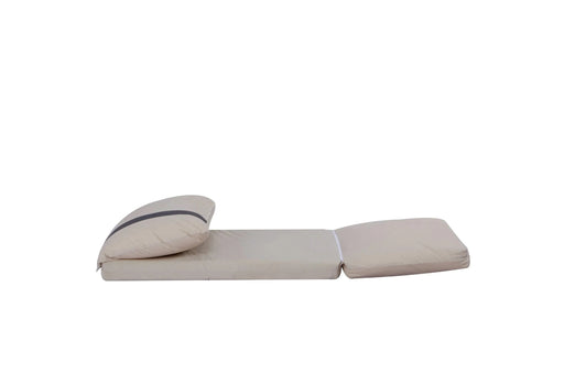 ARIA Modern Floor Sofa Bed Human Dog Bed for Adult & Pets – 6-Position Adjustable, 5-Second Foldable, Corduroy Upholstered Bean Bag Base & Pillow – Space-Saving for Small Spaces. Default -DTYStore