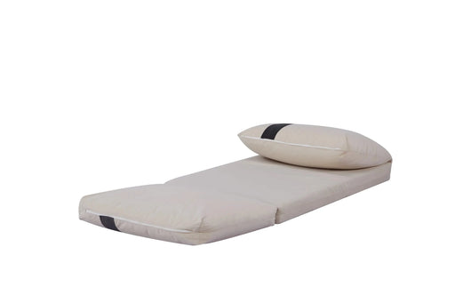 ARIA Modern Floor Sofa Bed Human Dog Bed for Adult & Pets – 6-Position Adjustable, 5-Second Foldable, Corduroy Upholstered Bean Bag Base & Pillow – Space-Saving for Small Spaces. Default -DTYStore