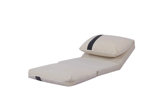 ARIA Modern Floor Sofa Bed Human Dog Bed for Adult & Pets – 6-Position Adjustable, 5-Second Foldable, Corduroy Upholstered Bean Bag Base & Pillow – Space-Saving for Small Spaces. Default -DTYStore