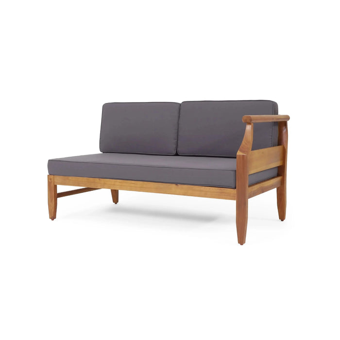 ASTON 4-PIECE SOFA SET, DARK GRAY Default -DTYStore