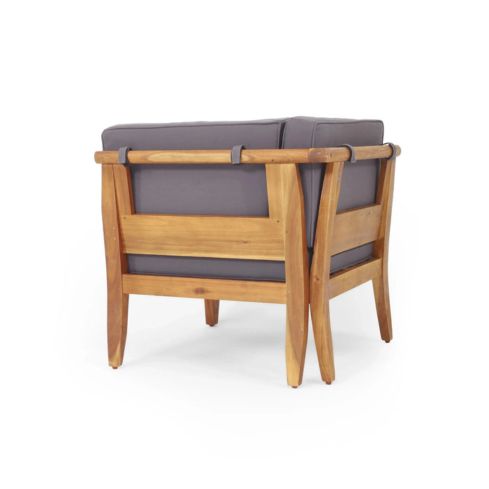 ASTON 4-PIECE SOFA SET, DARK GRAY Default -DTYStore