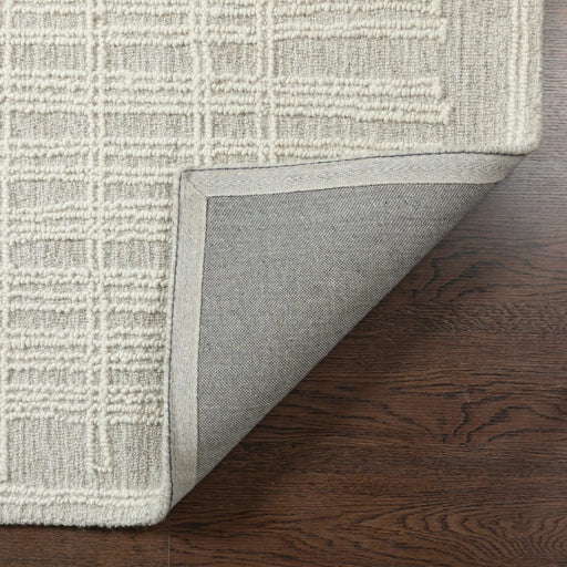 Abbey Latriss Ivory and Natural Wool Handwoven Area Rug Default -DTYStore