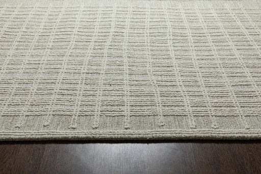 Abbey Latriss Ivory and Natural Wool Handwoven Area Rug Default -DTYStore