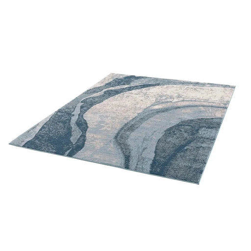 Abstract Wave Area Rug Default -DTYStore