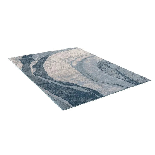 Abstract Wave Area Rug Default -DTYStore