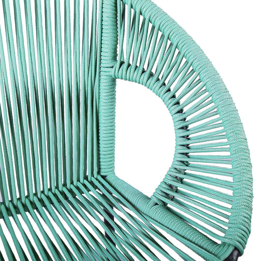 Acapulco 30' Indoor Outdoor Steel Bar Stool with Wasabi Rope Default -DTYStore