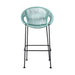 Acapulco 30' Indoor Outdoor Steel Bar Stool with Wasabi Rope Default -DTYStore