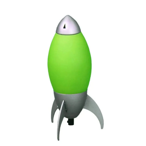 Acrylic Kids Table Lamp Rocket Ship design - Children's Night Light Bedroom Decor Green -DTYStore