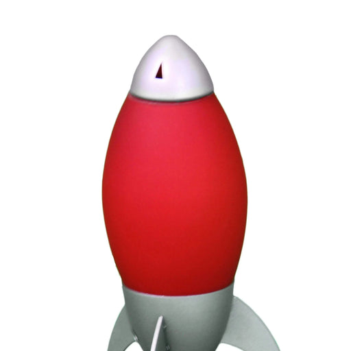 Acrylic Kids Table Lamp Rocket Ship design - Children's Night Light Bedroom Decor Red -DTYStore