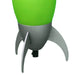 Acrylic Kids Table Lamp Rocket Ship design - Children's Night Light Bedroom Decor Green -DTYStore