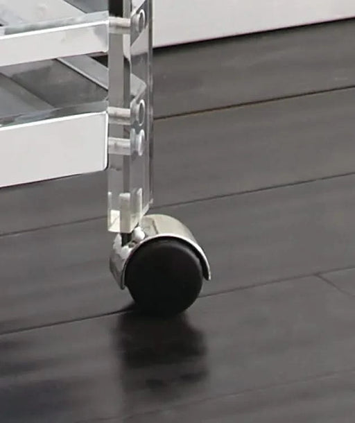 Aerin - Server Cart - Silver Default -DTYStore