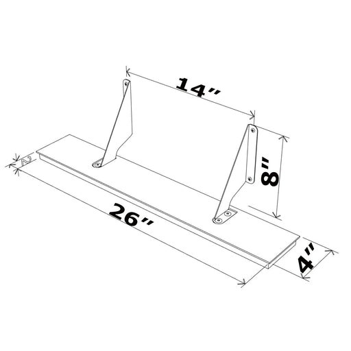 Air Wall Shelf Default -DTYStore