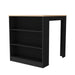 Alameda Kitchen Island, Three Drawers Concealed Default -DTYStore