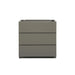 Alice-30F-102,Floor cabinet WITHOUT basin, Gray color, With three drawers, Pre-assembled Default -DTYStore