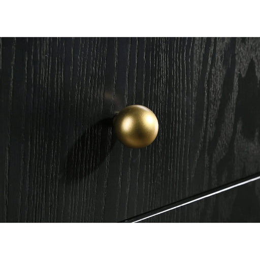 Anser Black and Natural 4-piece Eastern King Bedroom Set Default -DTYStore