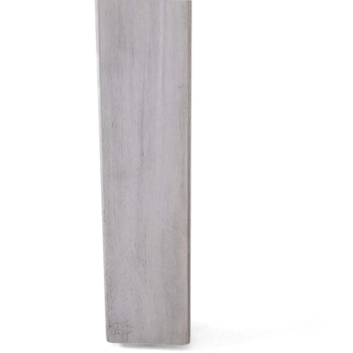 Antique Gray 6-Person Outdoor Wooden Dining Set with Umbrella Hole and Removable Cushions for Patio Default -DTYStore