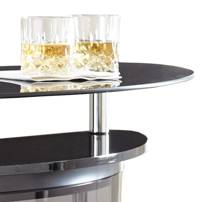 Ariana - Bar Table Or Server - Black Default -DTYStore