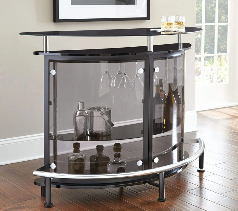 Ariana - Bar Table Or Server - Black Default -DTYStore