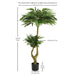 Artificial Dracaena Tree Indoor Faux Greenery Plant for Decoration, Green Plastic, 150cm Default -DTYStore