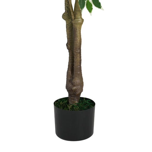 Artificial Ficus Tree With Pot – Realistic Indoor Decorative Faux Plant for Home & Office 69 in. -DTYStore