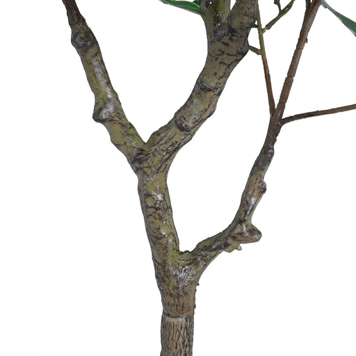 Artificial Ficus Tree With Pot – Realistic Indoor Decorative Faux Plant for Home & Office 51 in. -DTYStore