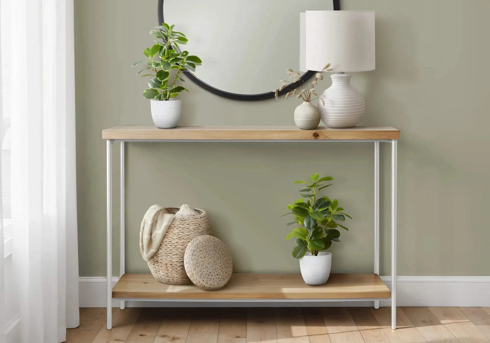 Artificial Plant, 14' Tall, Ficus, Indoor, Faux, Fake, Table, Greenery, Potted, Set Of 2, Decorative, Green Leaves, White Pots Default -DTYStore