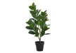 Artificial Plant, 28' Tall, Garcinia Tree, Indoor, Faux, Fake, Floor, Greenery, Potted, Real Touch, Decorative, Green Leaves, Black Pot Default -DTYStore