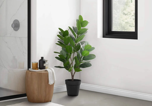 Artificial Plant, 28' Tall, Garcinia Tree, Indoor, Faux, Fake, Floor, Greenery, Potted, Real Touch, Decorative, Green Leaves, Black Pot Default -DTYStore