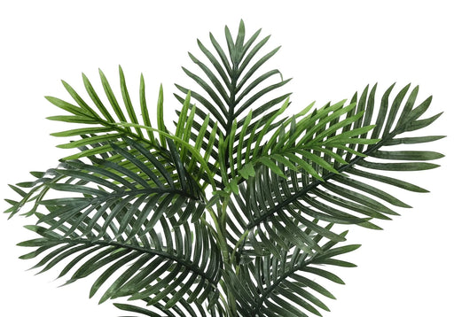 Artificial Plant, 28' Tall, Palm Tree, Indoor, Faux, Fake, Floor, Greenery, Potted, Real Touch, Decorative, Green Leaves, White Pot Default -DTYStore