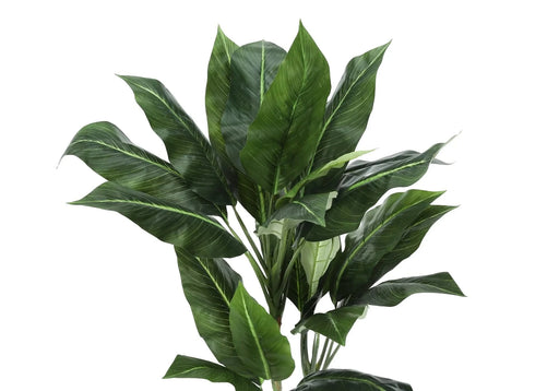 Artificial Plant, 42' Tall, Evergreen Tree, Indoor, Faux, Fake, Floor, Greenery, Potted, Decorative, Green Leaves, Black Pot Default -DTYStore