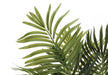 Artificial Plant, 47' Tall, Areca Palm Tree, Indoor, Faux, Fake, Floor, Greenery, Potted, Real Touch, Decorative, Green Leaves, Black Pot Default -DTYStore