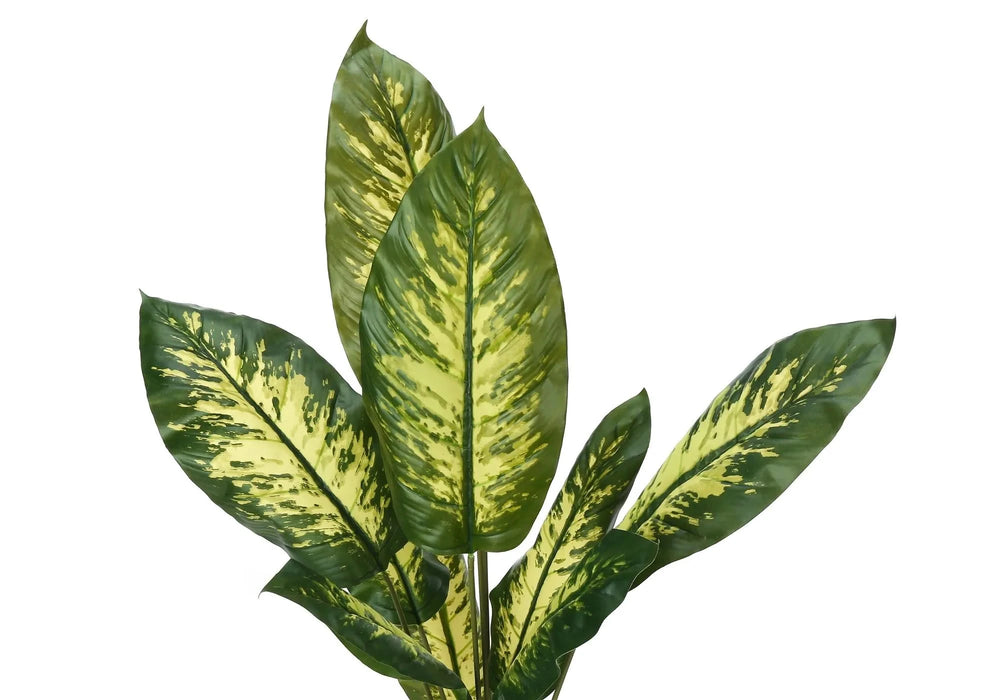 Artificial Plant, 47' Tall, Evergreen Tree, Indoor, Faux, Fake, Floor, Greenery, Potted, Real Touch, Decorative, Green Leaves, Black Pot Default -DTYStore