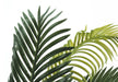 Artificial Plant, 47' Tall, Palm Tree, Indoor, Faux, Fake, Floor, Greenery, Potted, Real Touch, Decorative, Green Leaves, Black Pot Default -DTYStore