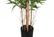 Artificial Plant, 50' Tall, Bamboo Tree, Indoor, Faux, Fake, Floor, Greenery, Potted, Decorative, Green Leaves, Black Pot Default -DTYStore