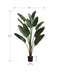 Artificial Plant, 83' Tall, Indoor, Decorative, Floor, Palm Tree, Real Touch, Green Leaves, Black Pot Default -DTYStore