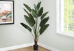 Artificial Plant, 83' Tall, Indoor, Decorative, Floor, Palm Tree, Real Touch, Green Leaves, Black Pot Default -DTYStore