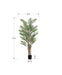 Artificial Plant, 83' Tall, Palm Tree, Decorative, Floor, Indoor, Potted, Real Touch, Green Leaves, Black Pot Default -DTYStore