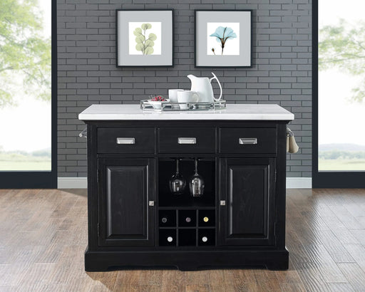 Aspen - Kitchen Island - Black Default -DTYStore