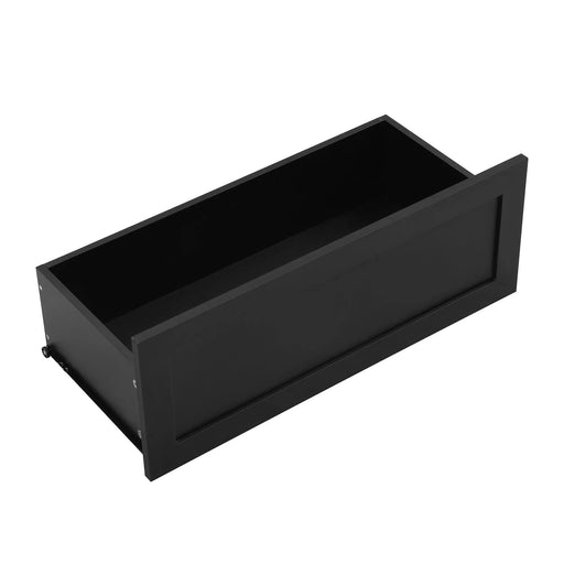 [Assembly Video] Farmhouse 4-in-1 Hall Tree with Wood Grain Bench, Mudroom Versatile Coat Rack with 2 Large Drawer, Entrance Organizer for Hallway, Living Room, Black, 55.9'W (Same as N721P205660) Default -DTYStore