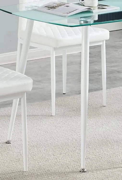 Astra 5pc Dining White Default -DTYStore