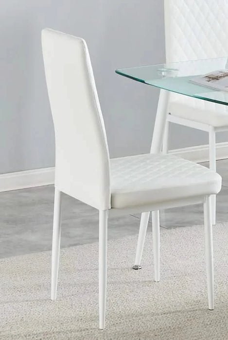 Astra 7pc Dining White Default -DTYStore