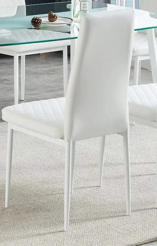 Astra 7pc Dining White Default -DTYStore