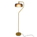 Astris Floor Lamp Black Sprayed and Gold 110-120V Default -DTYStore