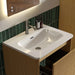 BB04-30-301, Integrated white ceramic basin, drain not included Default -DTYStore