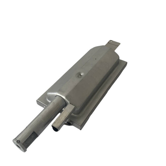 BBQ Infrared Searing Burner Stainless Steel Ceramic Gas Burner (Square 9.8x4.5 inch) Default -DTYStore