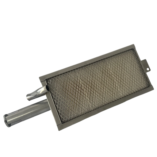BBQ Infrared Searing Burner Stainless Steel Ceramic Gas Burner (Square 9.8x4.5 inch) Default -DTYStore