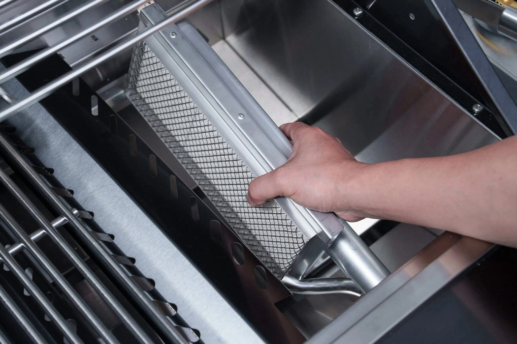 BBQ Infrared Searing Burner Stainless Steel Ceramic Gas Burner (Square 9.8x4.5 inch) Default -DTYStore