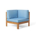 BRAVA X-BACK 4-PIECE SOFA SET, BLUE Default -DTYStore